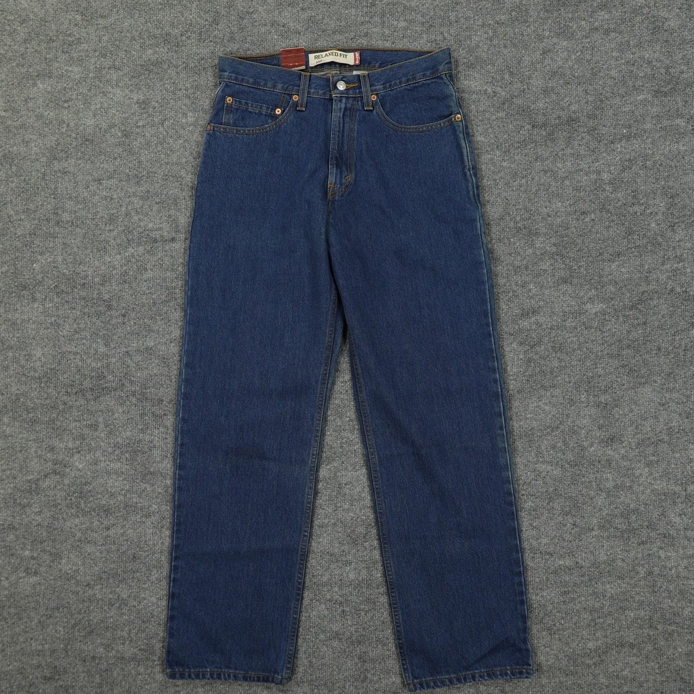Vintage Levis 550 Jeans Mens 31x30 Blue Medium Wash Relaxed Fit‎ Tapered Leg